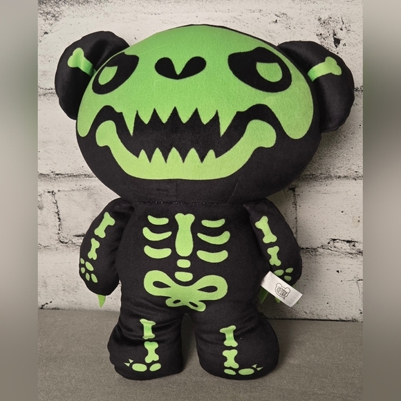 Deddy Bears Bones Plush Toy w/ Bag & Autopsy Report Creepy Collectible - Picture 7 of 14